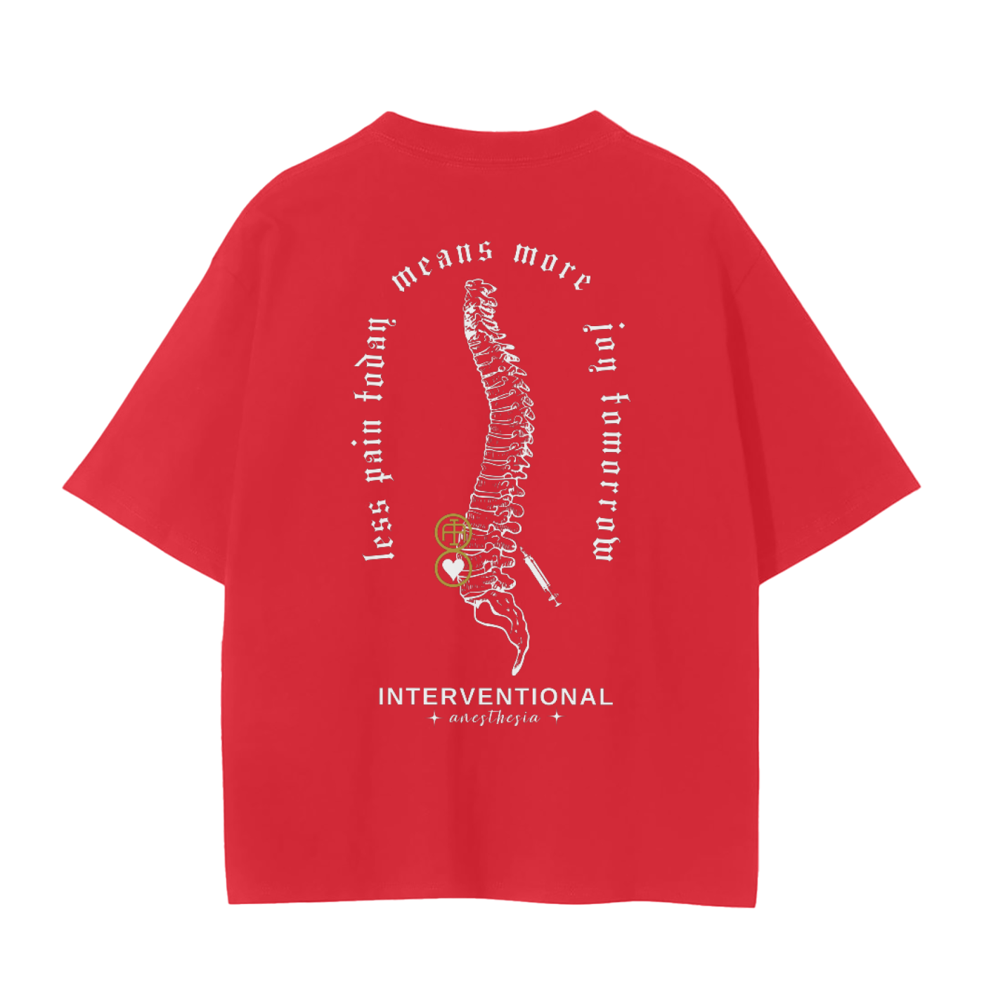 Anesthesia with ❤️ - Unisex Seamless T-Shirt - 230 GSM