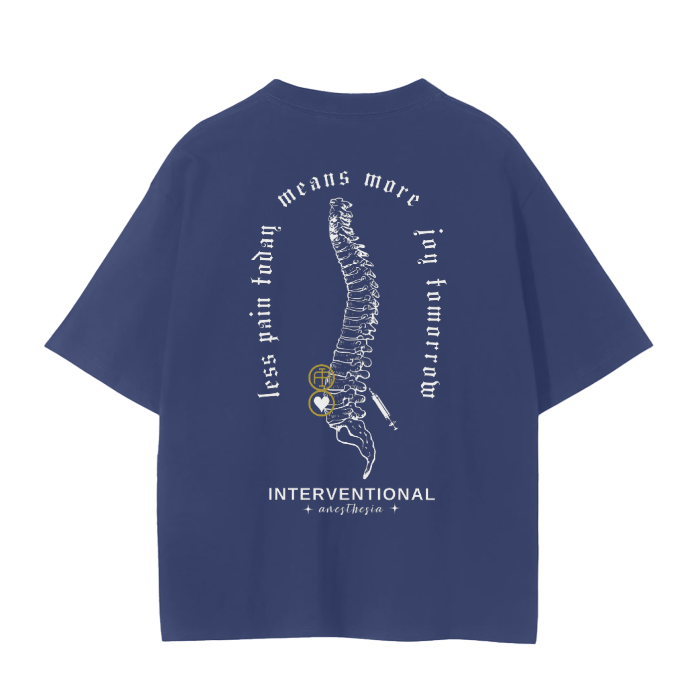 Anesthesia with ❤️ - Unisex Seamless T-Shirt - 230 GSM