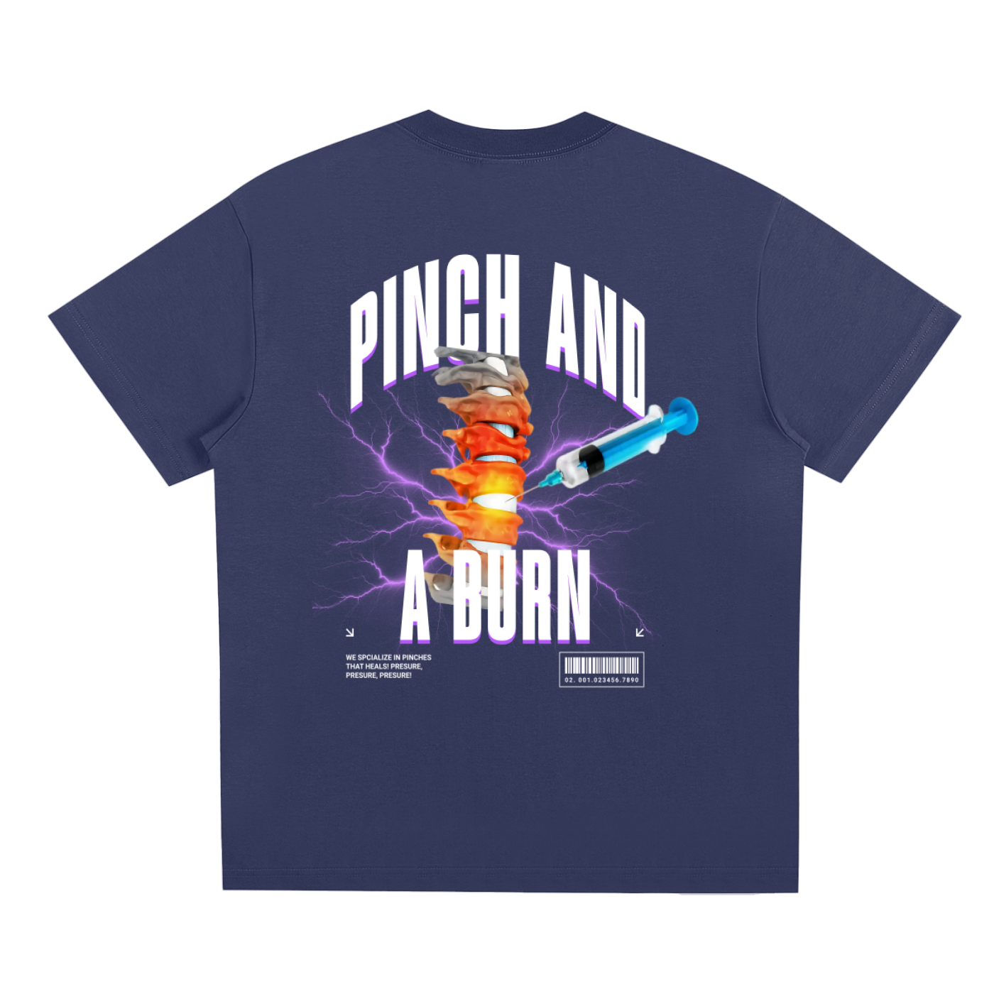 Pinch and a burn by Courtney - Sorona Quick-Dry Cooling T-Shirt
