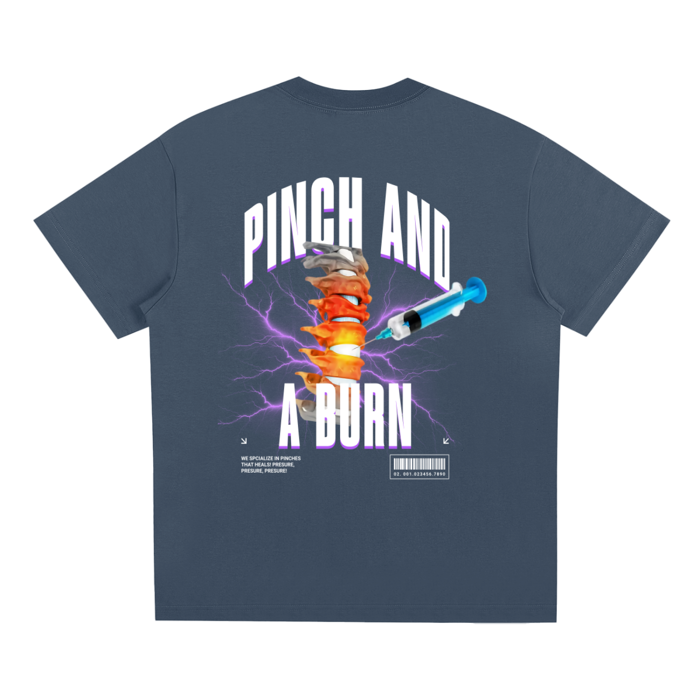 Pinch and a burn by Courtney - Sorona Quick-Dry Cooling T-Shirt
