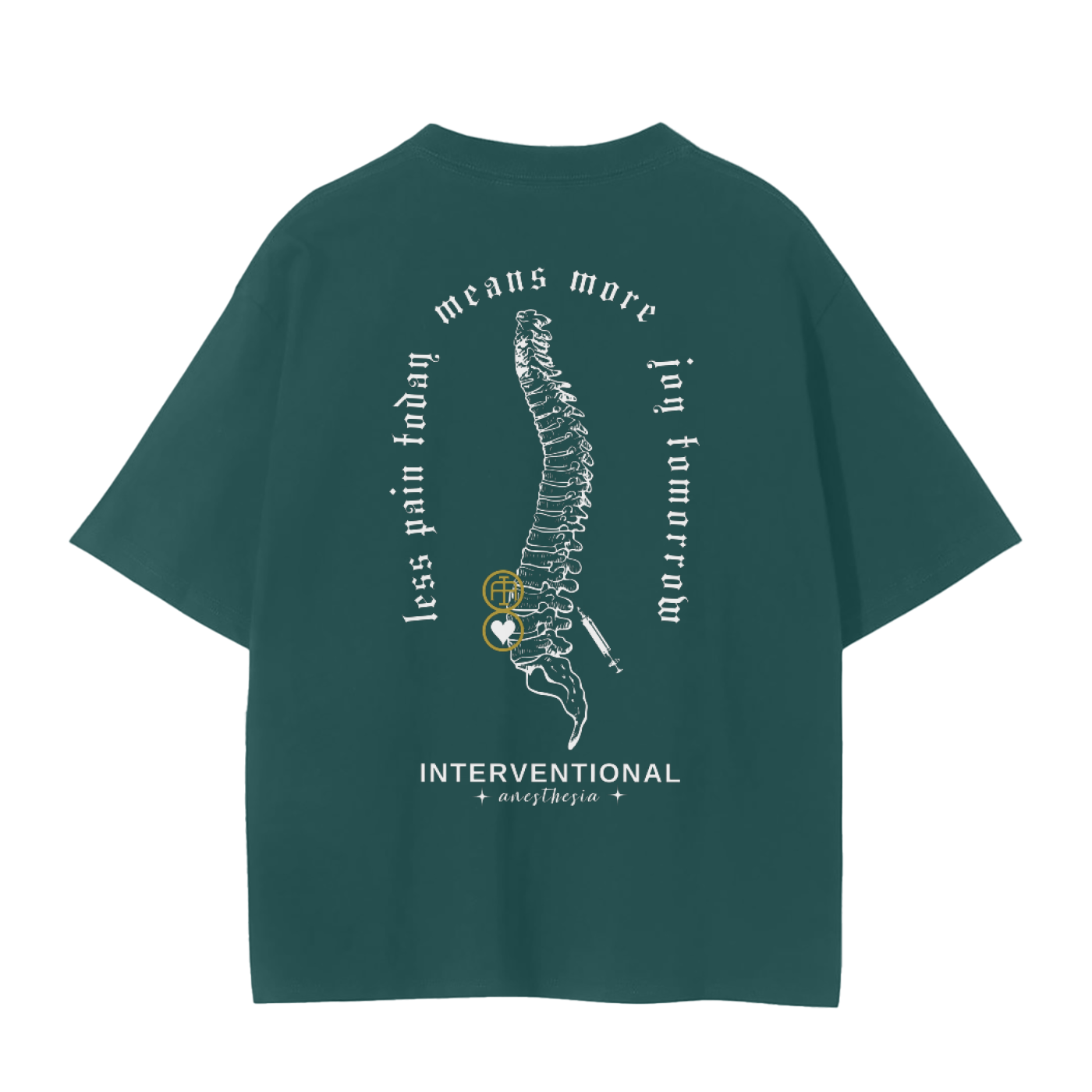 Anesthesia with ❤️ - Unisex Seamless T-Shirt - 230 GSM