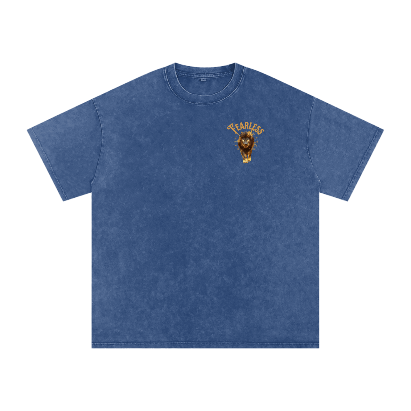 Fearless - Acid Wash Oversize T-Shirt - 250 GSM