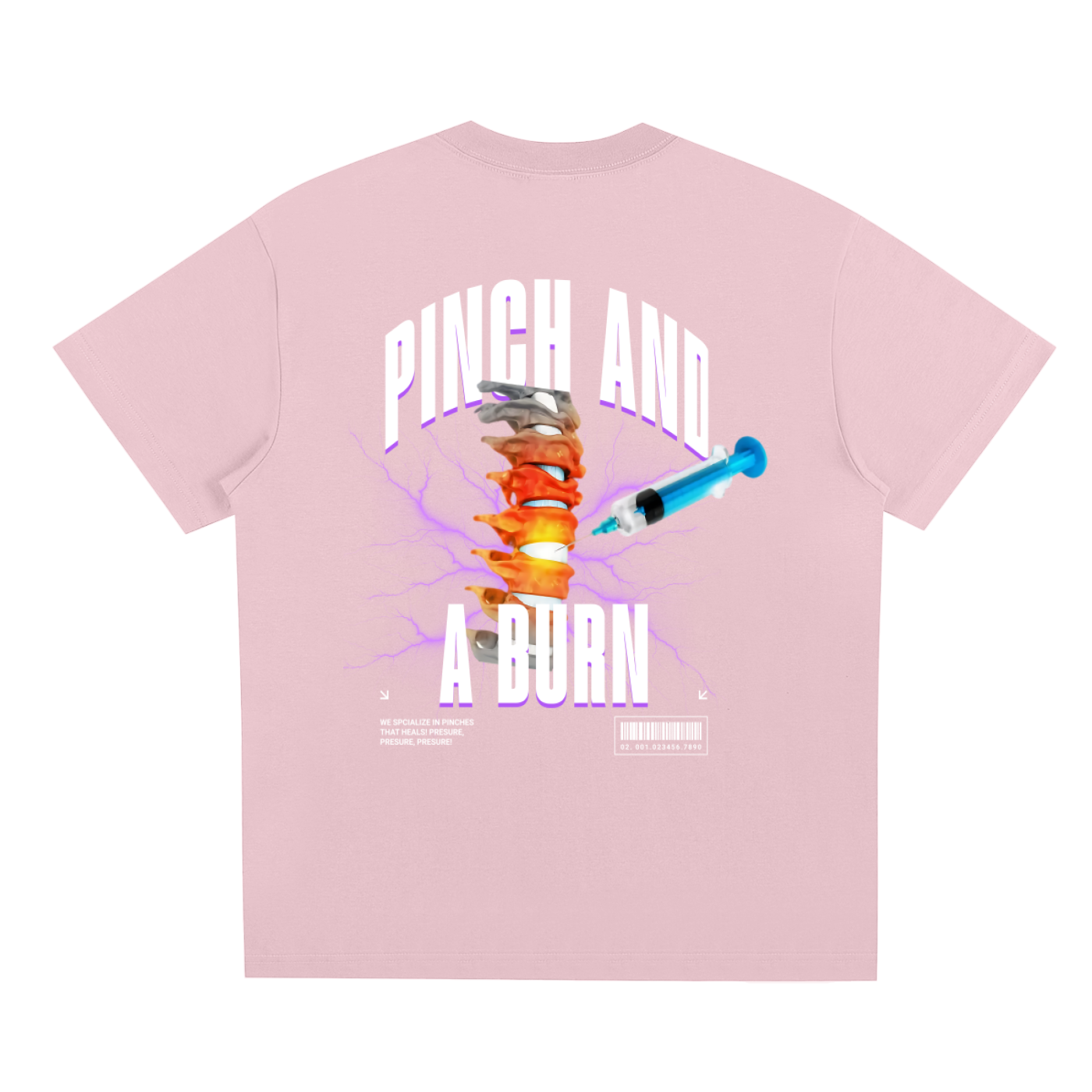 Pinch and a burn by Courtney - Sorona Quick-Dry Cooling T-Shirt
