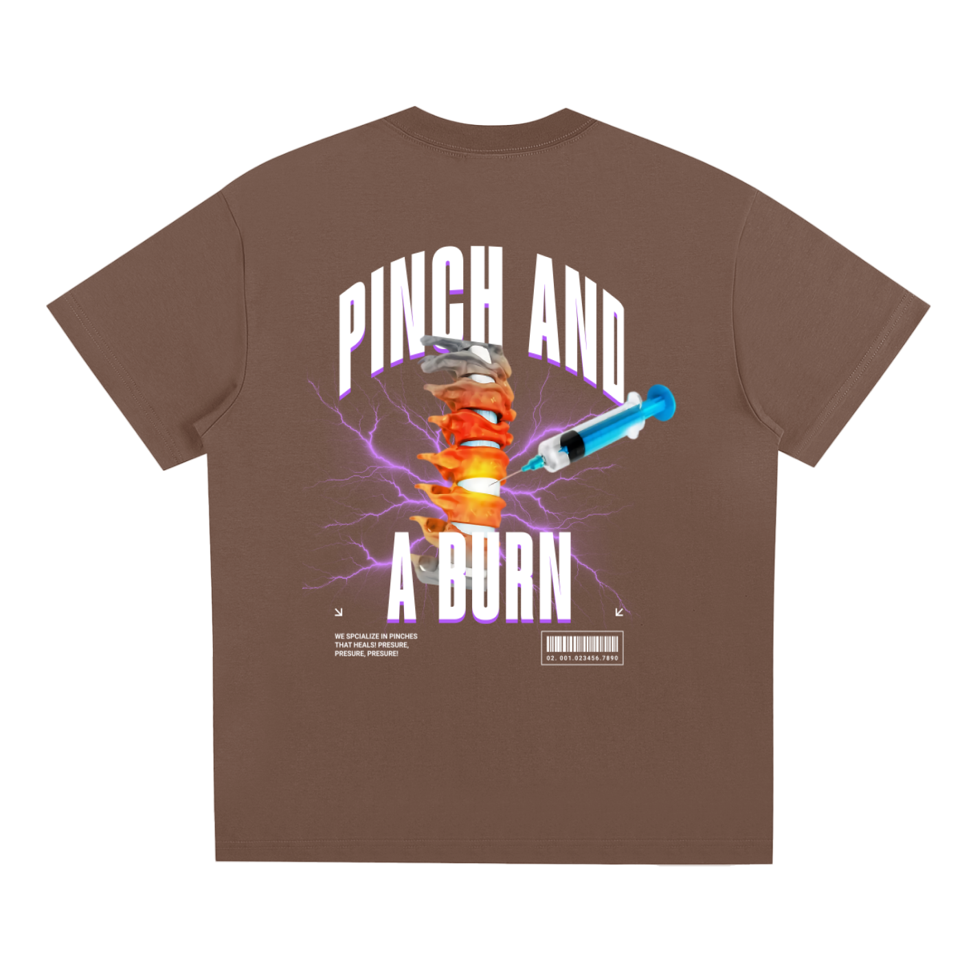 Pinch and a burn by Courtney - Sorona Quick-Dry Cooling T-Shirt