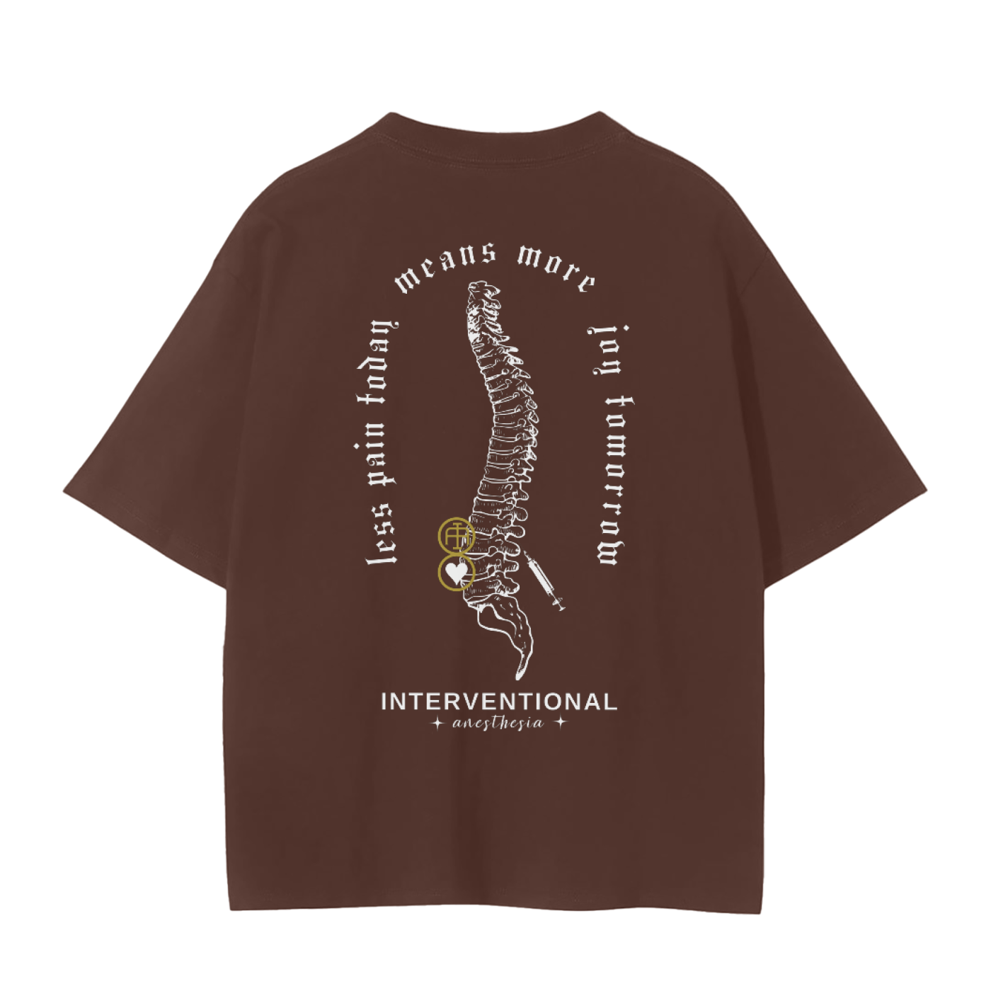 Anesthesia with ❤️ - Unisex Seamless T-Shirt - 230 GSM