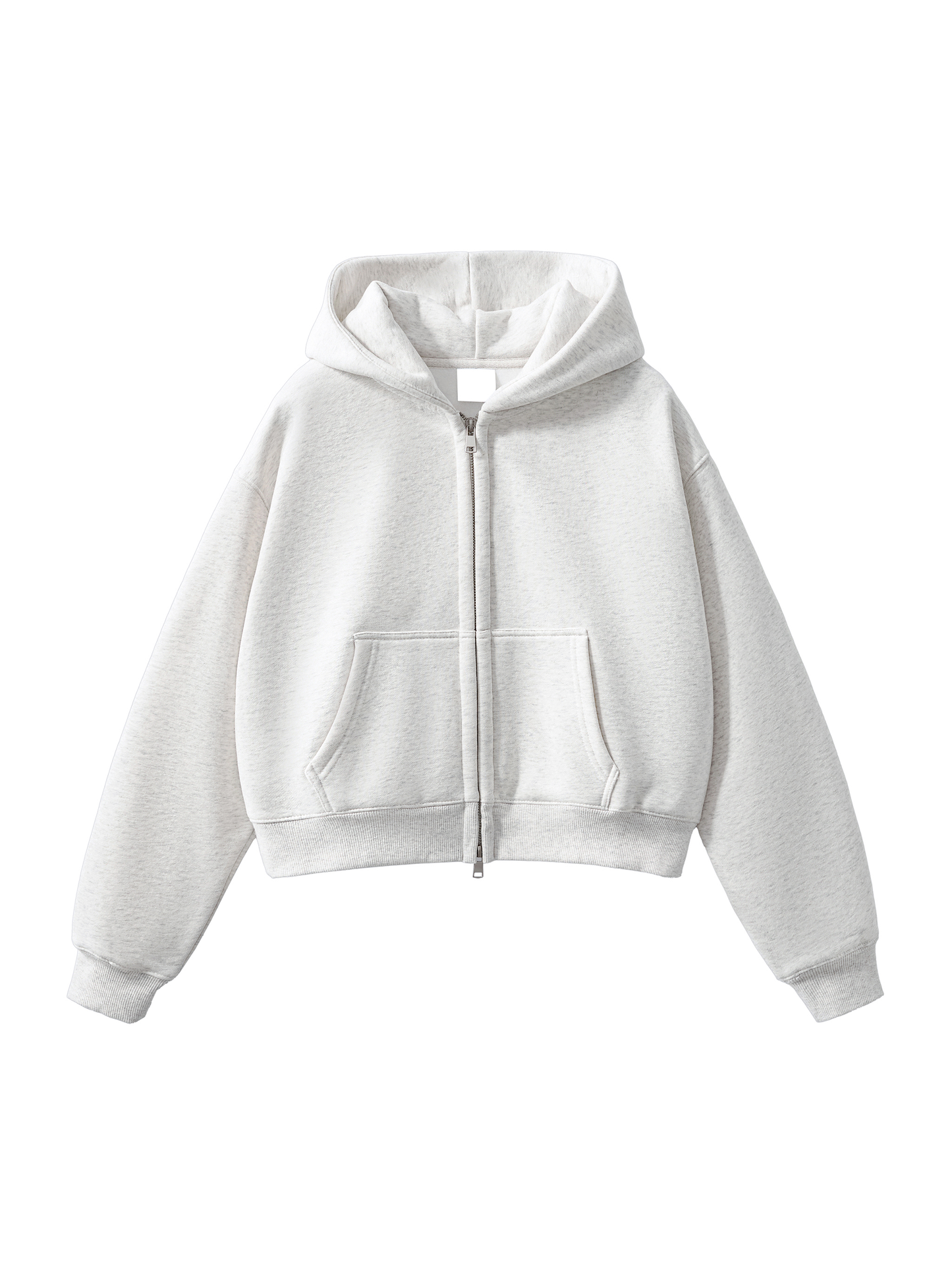 Nuero Surgery - Fleeced Zip-Up Cropped Hoodie