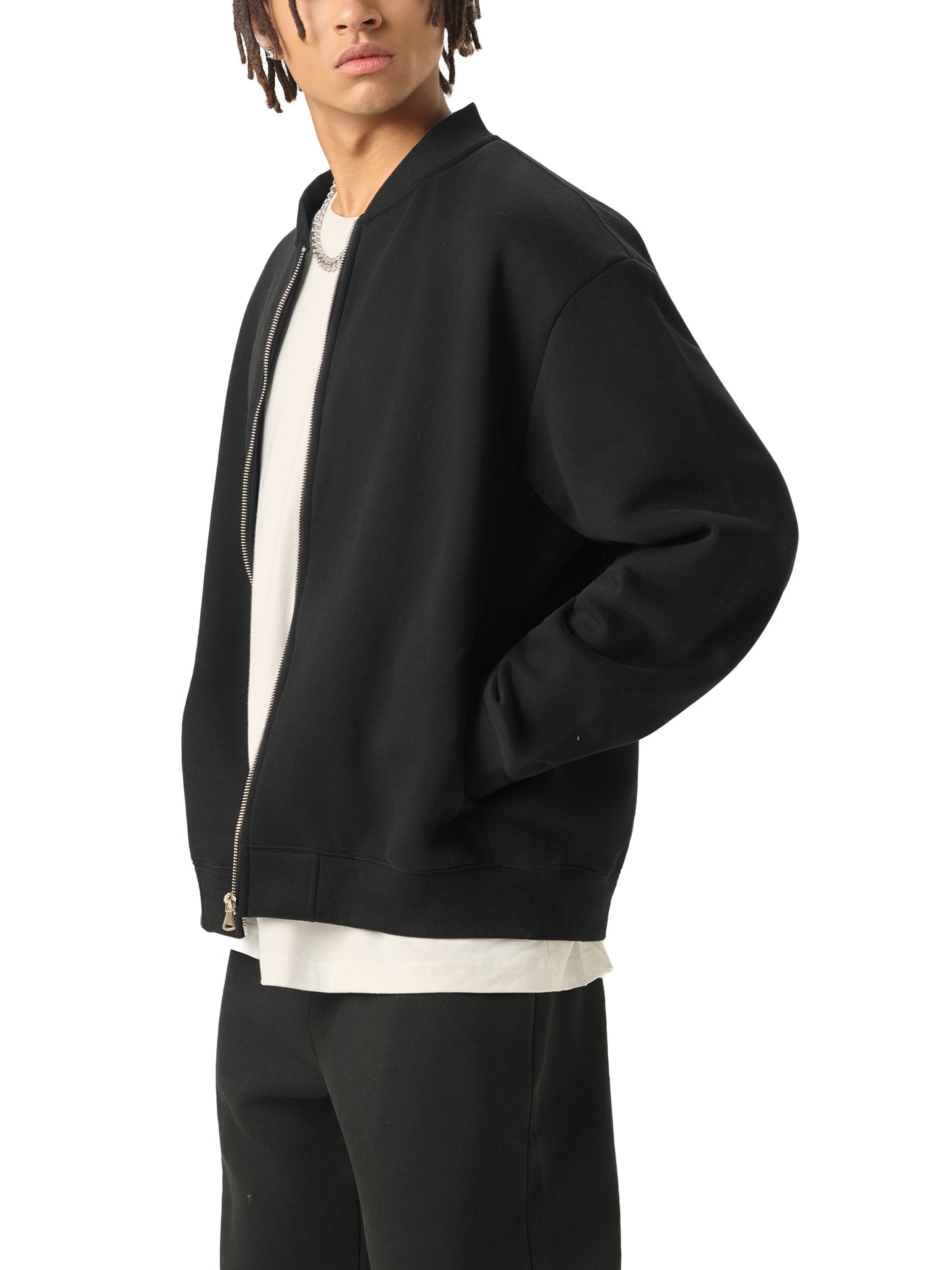 Charlene's Anesthesia Zip Up - Essential Zip-Up Fleeced Varsity Jacket