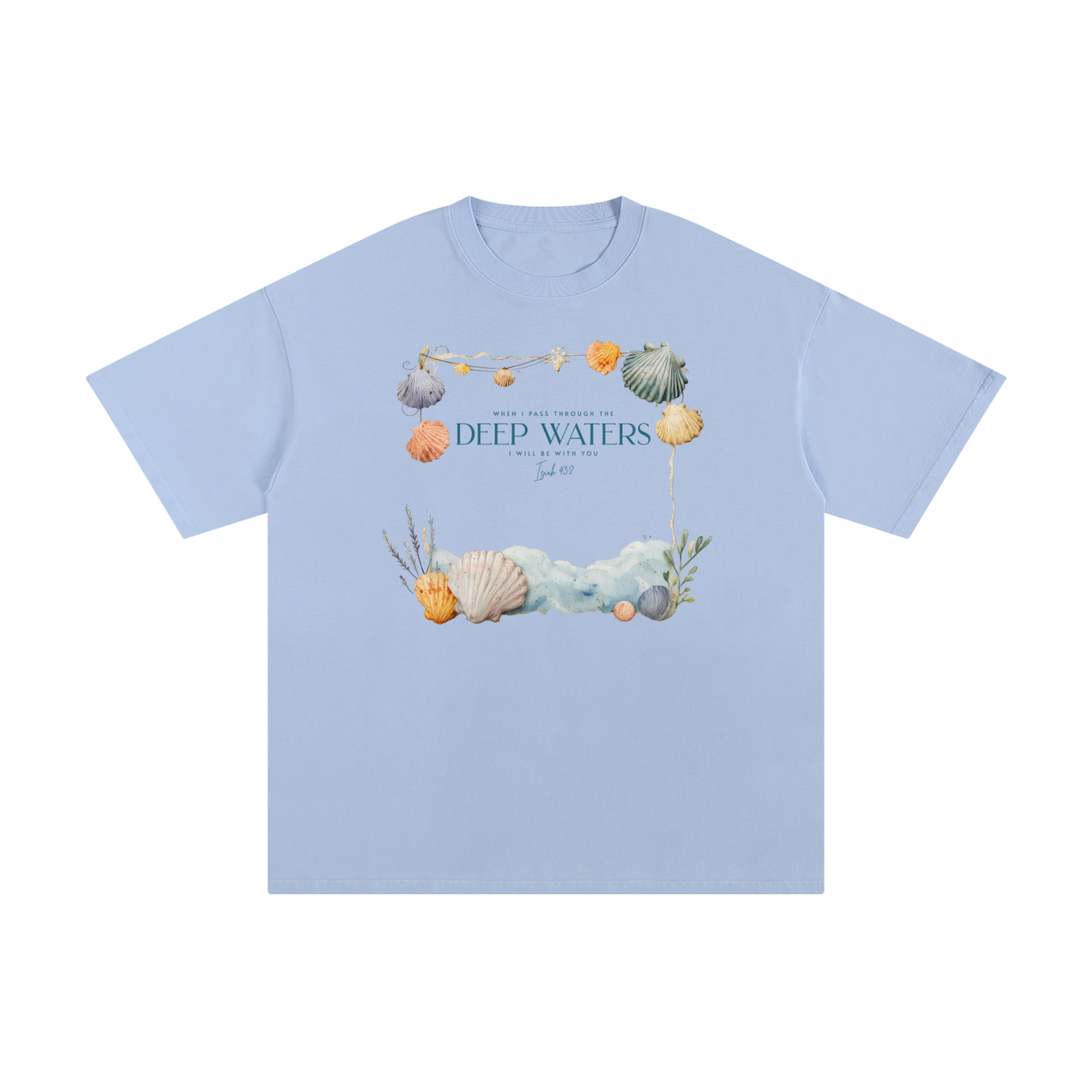 Isiah 43:2 Unisex T-shirt