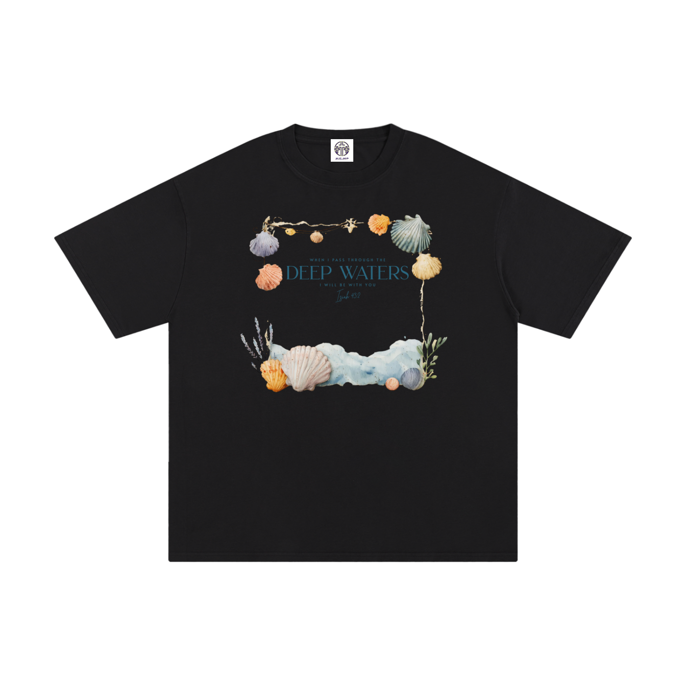 Isiah 43:2 Unisex T-shirt