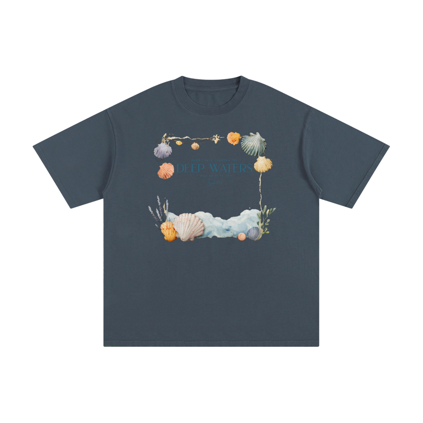 Isiah 43:2 Unisex T-shirt