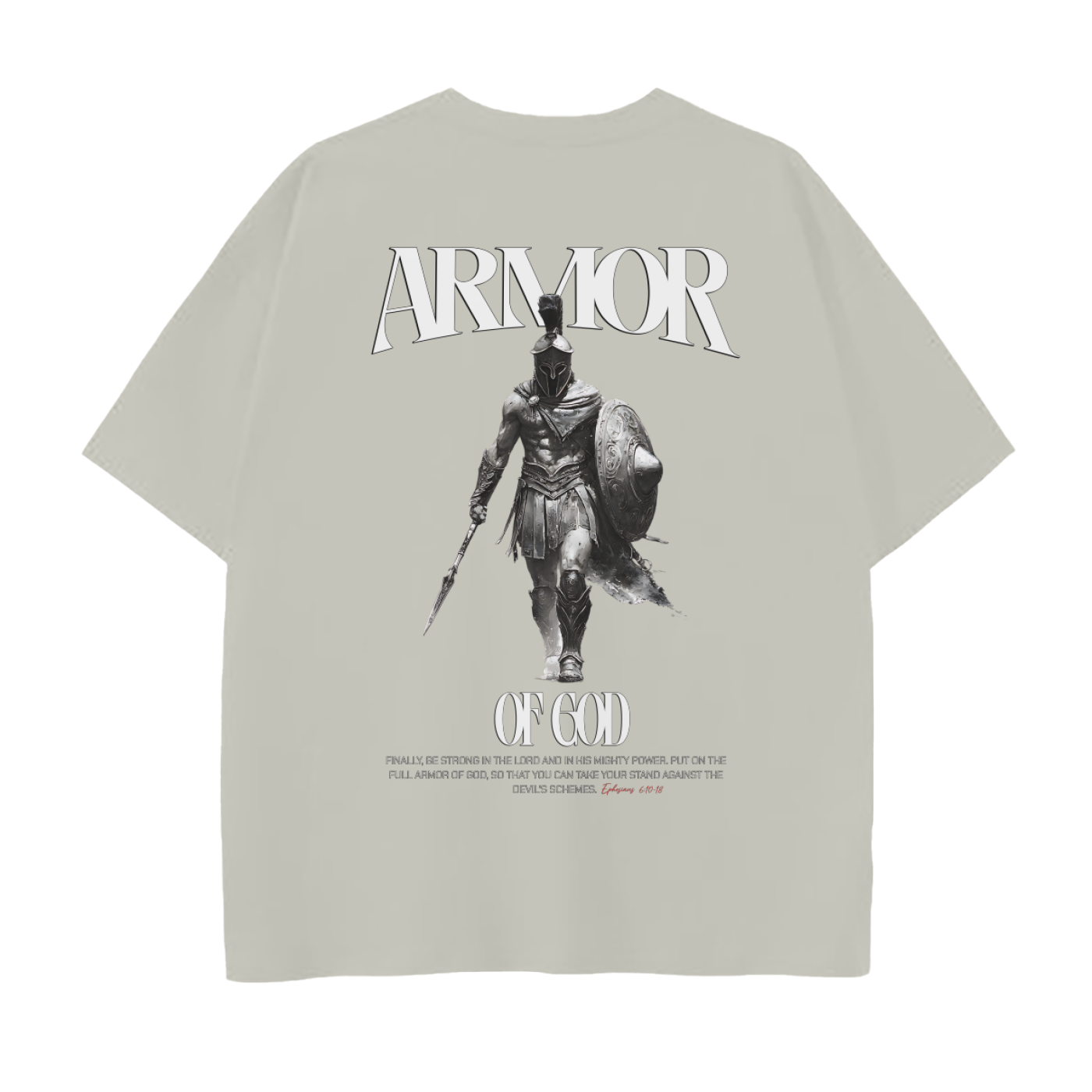 Armor of God - Drop Shoulder T-Shirt - 250 GSM