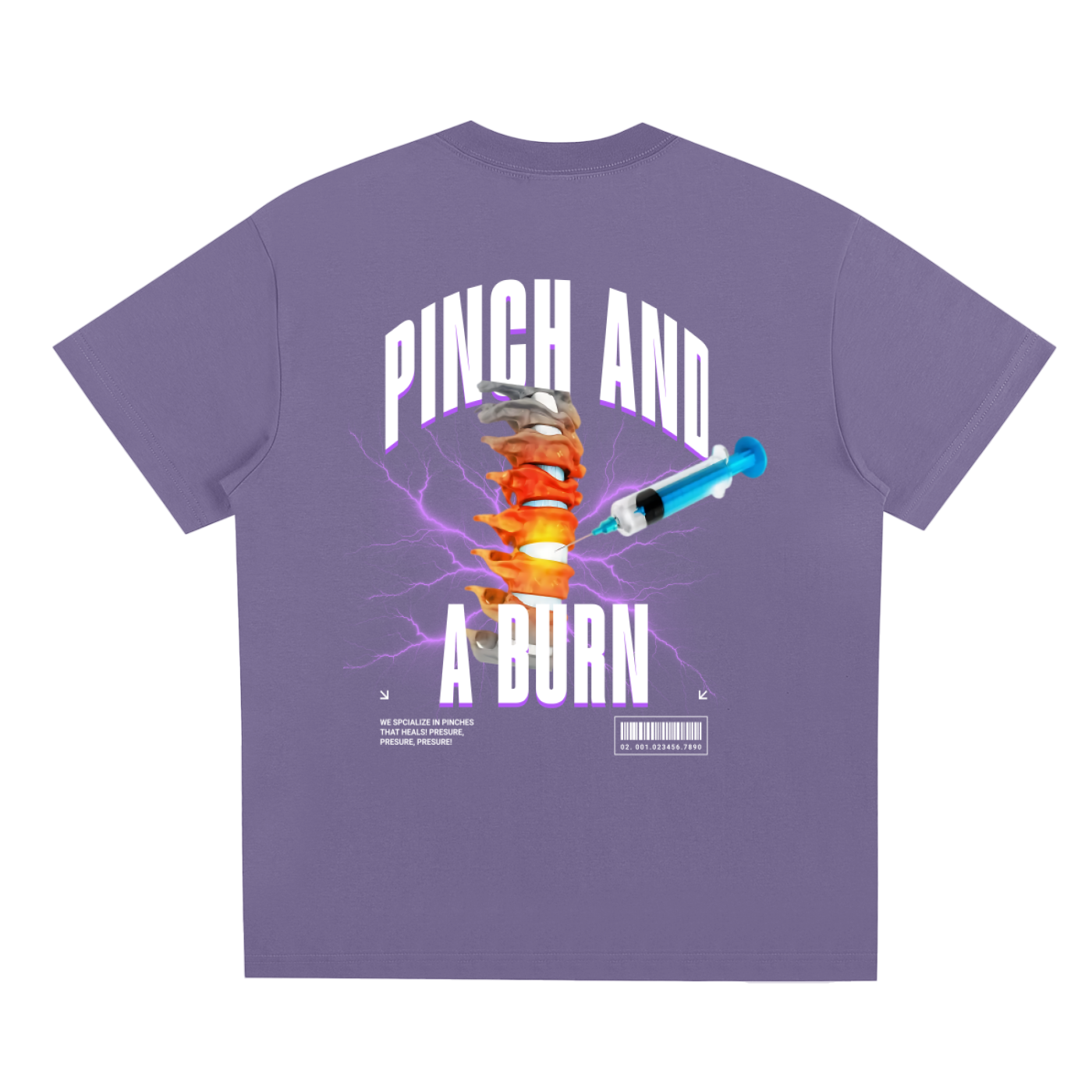Pinch and a burn by Courtney - Sorona Quick-Dry Cooling T-Shirt