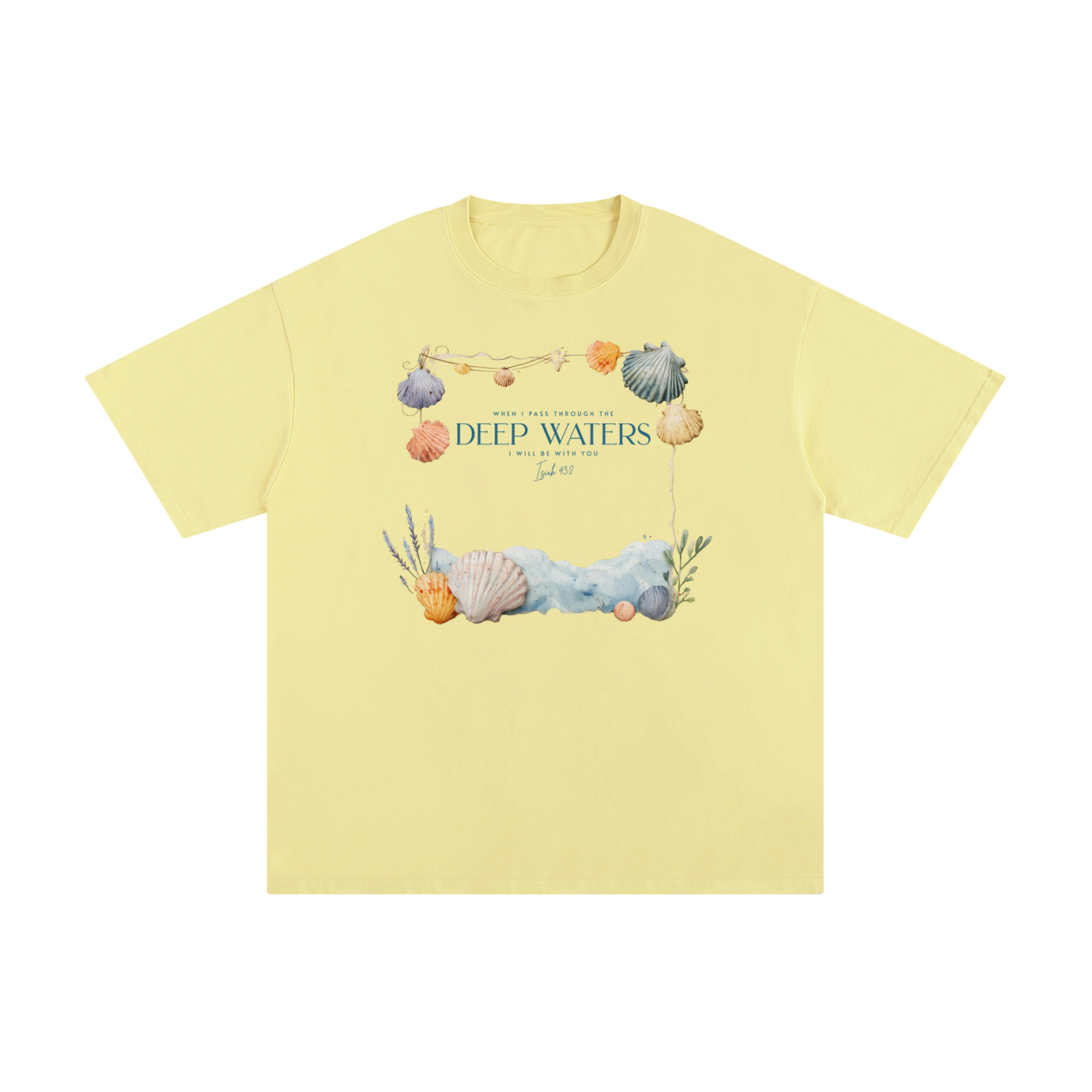 Isiah 43:2 Unisex T-shirt