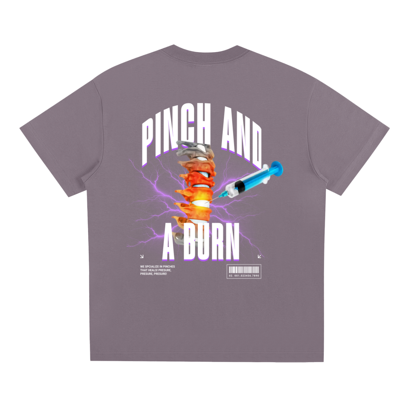 Pinch and a burn by Courtney - Sorona Quick-Dry Cooling T-Shirt