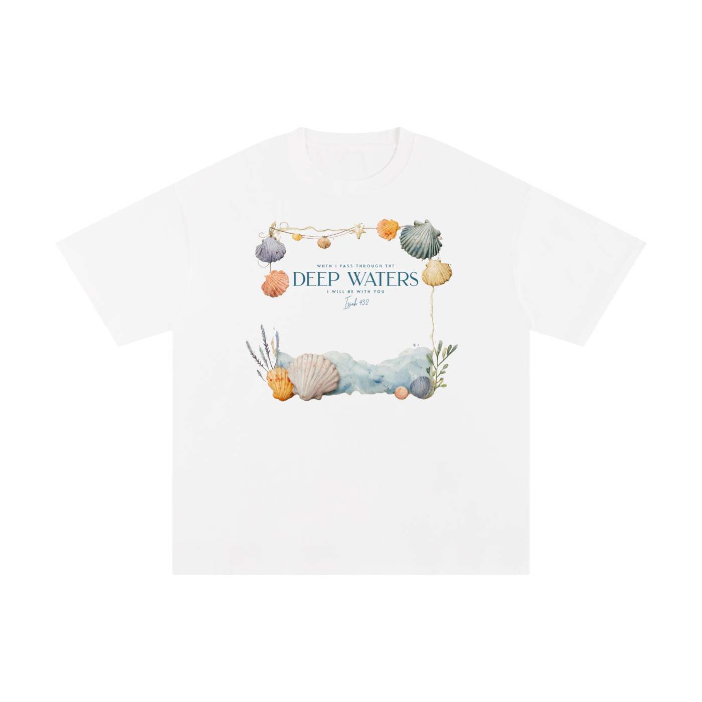 Isiah 43:2 Unisex T-shirt