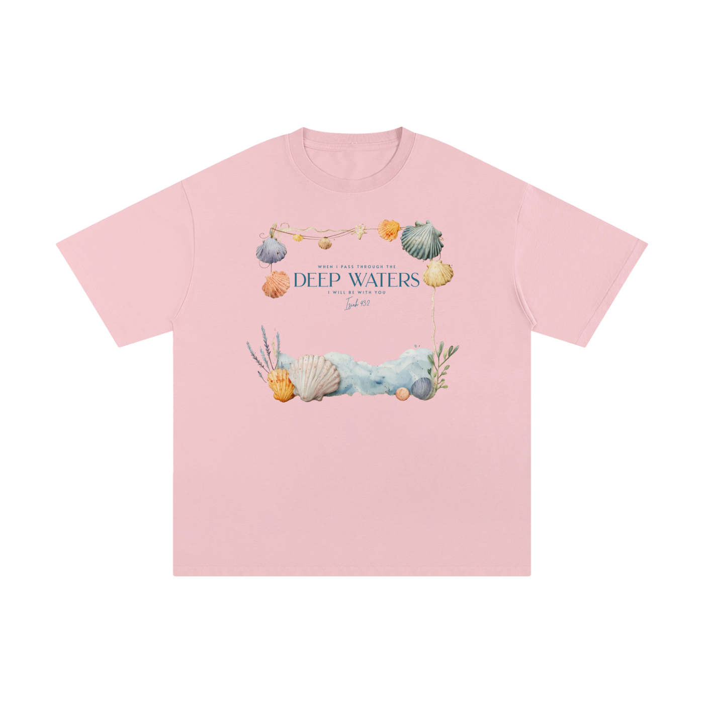 Isiah 43:2 Unisex T-shirt