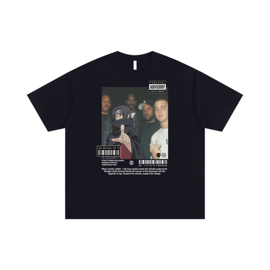 Straight outta of Konoha - Oversized T-shirt