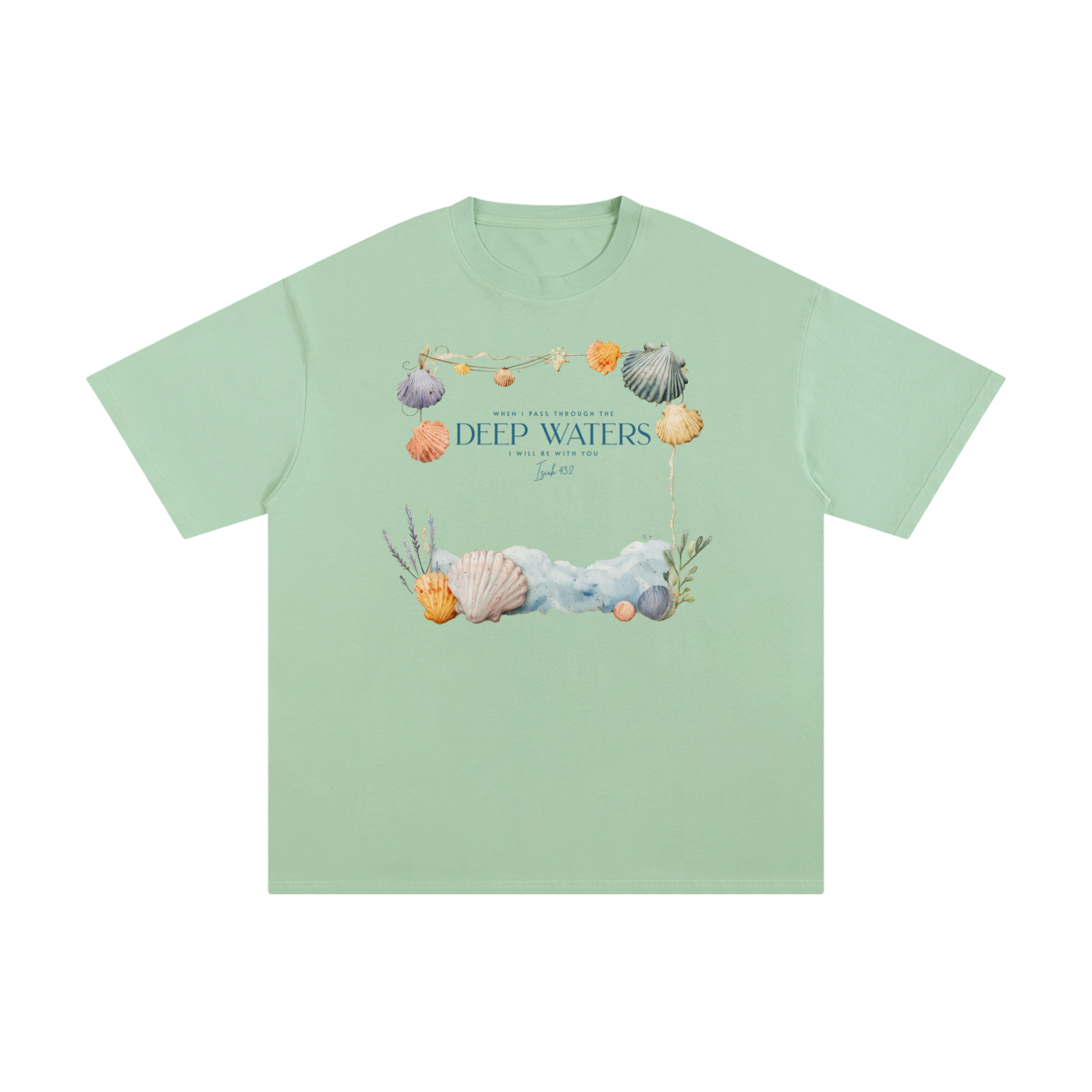 Isiah 43:2 Unisex T-shirt