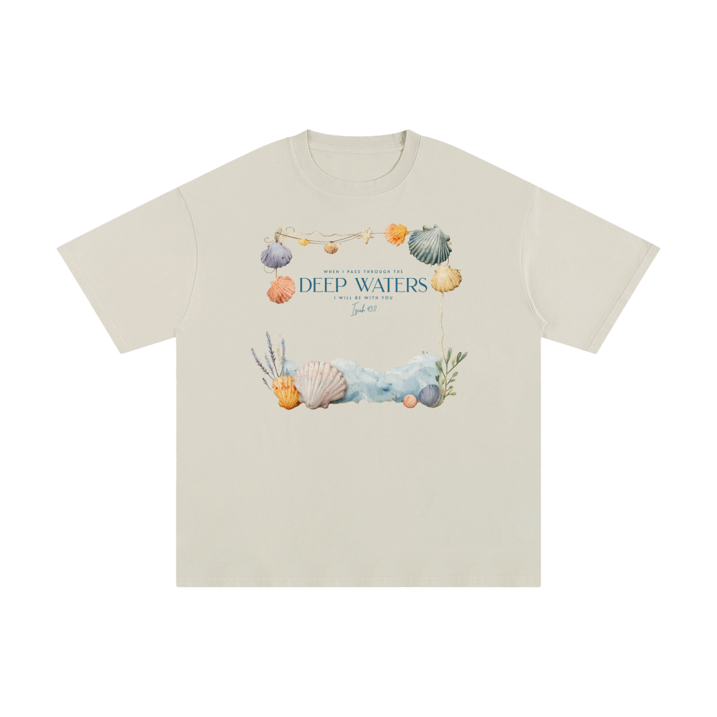 Isiah 43:2 Unisex T-shirt