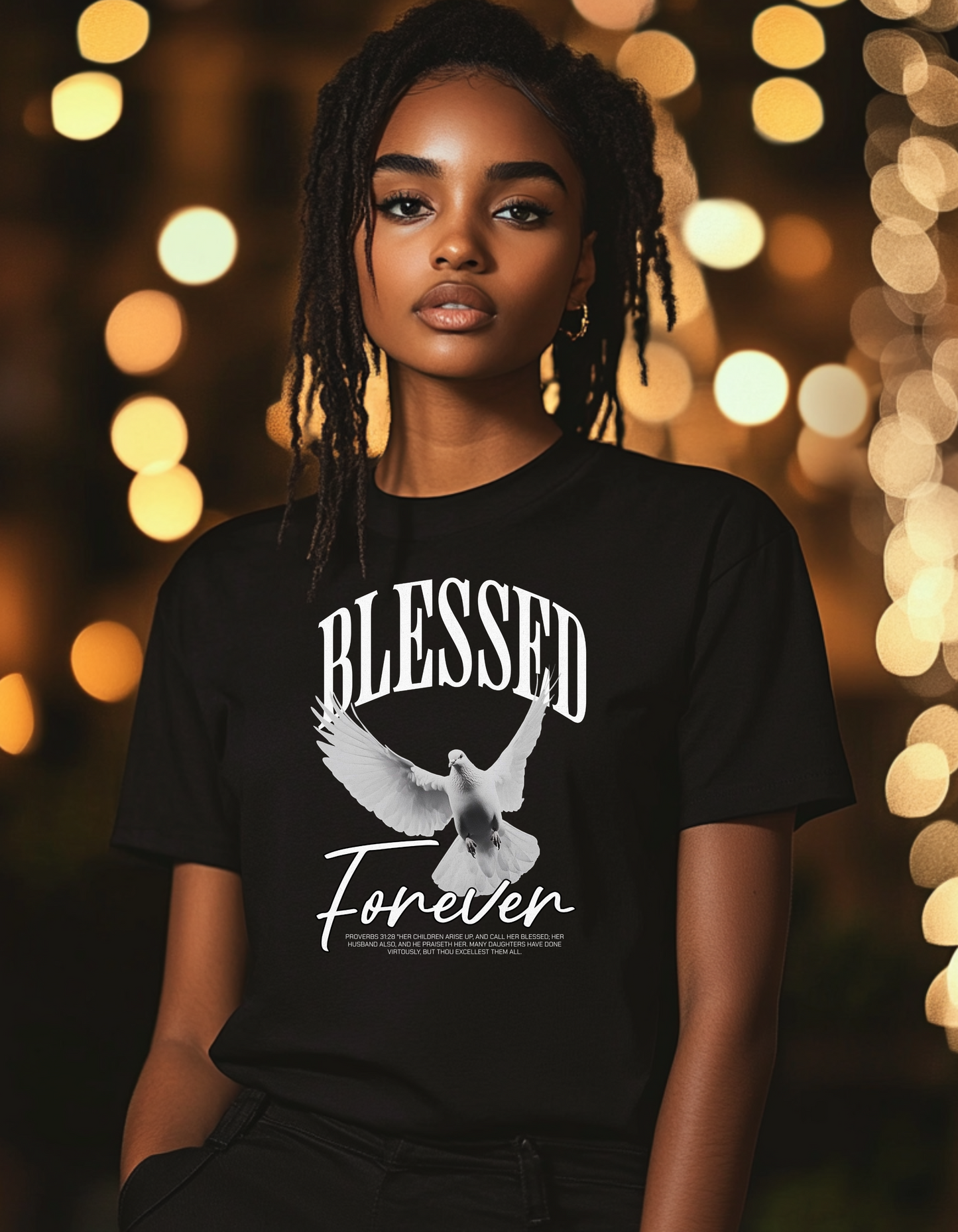 Blessed Forever Tee by Pamela - Unisex garment-dyed heavyweight t-shirt