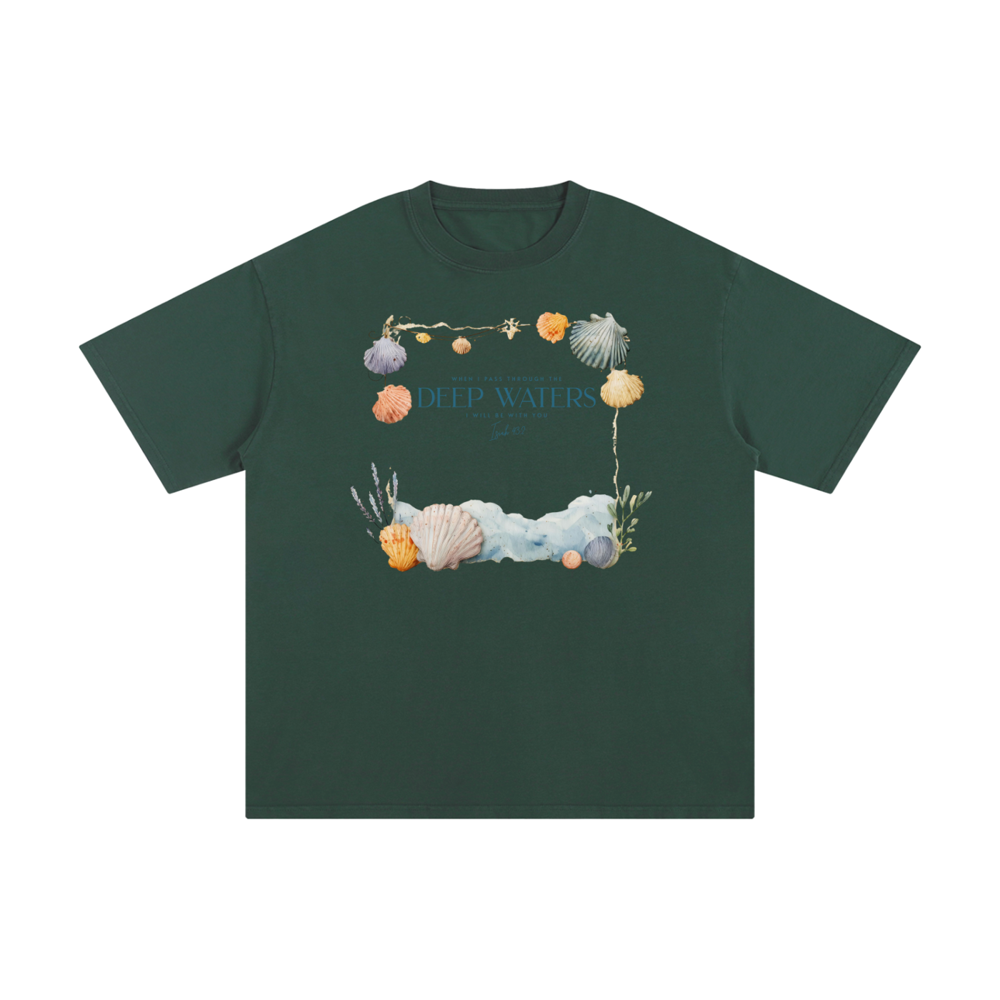 Isiah 43:2 Unisex T-shirt